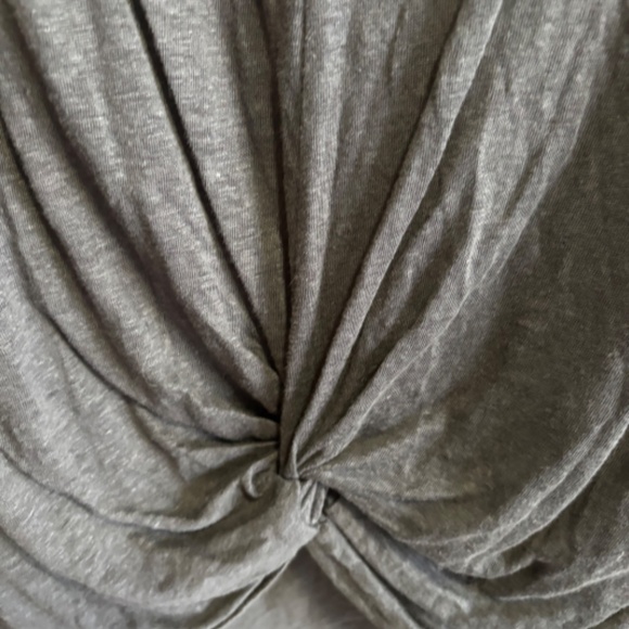 Lou & Grey for Loft Womens L Blue Gray SS Stylish Top NWT - Picture 4 of 8